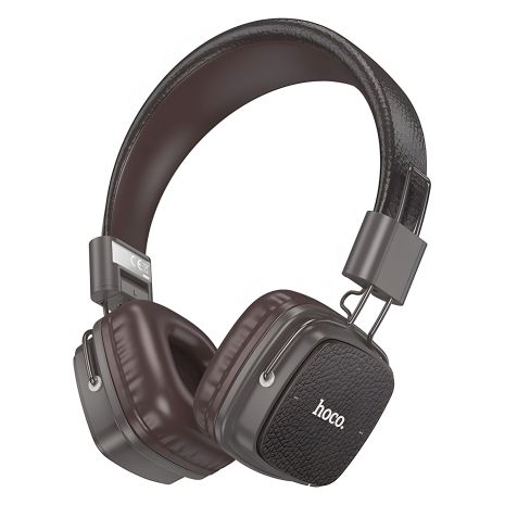HOCO W56 BT Earl headphones |BT5.4, AUX, USB-C, 28h| brown