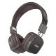 HOCO W56 Earl навушники, BT5.4, AUX, TF, Type-C, 250mAh, 28h, brown