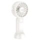 HOCO HX60 Nimble handheld portable fan, 36dB, 1200mAh, 2.8-6.5h, White HOCO HX60 Nimble handheld portable fan, 36dB, 1200mAh, 2.8-6.5h, White