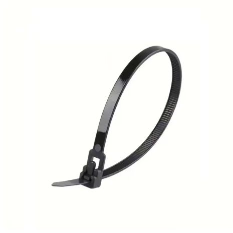 Стяжки багаторазові, 100шт, Nylon, 3.6mm, 15cm, Black