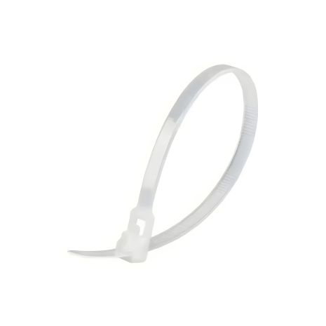 Reusable cable ties 100pcs, Nylon, 15cm, White Reusable cable ties 100pcs, Nylon, 15cm, White