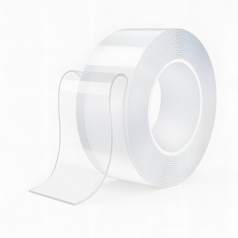 Double-sided Nano Tape | Ivy Grip | Strong Adhesive Reusable Transparent 500x1x0.1cm