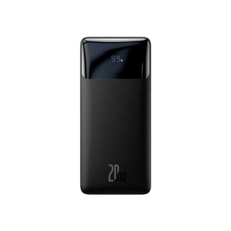 Повербанк Baseus PPDML-N Bipow, 30000 mAh, Out: 2USB, 18W, QC3.0, Type-C, 20W, PD, In: Type-C, 18W, МicroUSB, 18W, з Дисплеєм, Чорний