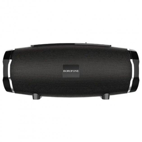 Бездротова колонка Borofone BR3, BT5.0, IPX5, AUX, USB, TF, FM, 5W, 1200mAh, 3h, чорна Бездротова колонка Borofone BR3, BT5.0, IPX5, AUX, USB, TF, FM, 5W, 1200mAh, 3h, чорна