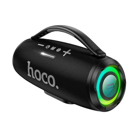 Акустика HOCO Surge outdoor BT speaker HA4 mini |BT5.4, TF/USB/AUX/FM/TWS, 15W*2, 4h| black Акустика HOCO Surge outdoor BT speaker HA4 mini |BT5.4, TF/USB/AUX/FM/TWS, 15W*2, 4h| black