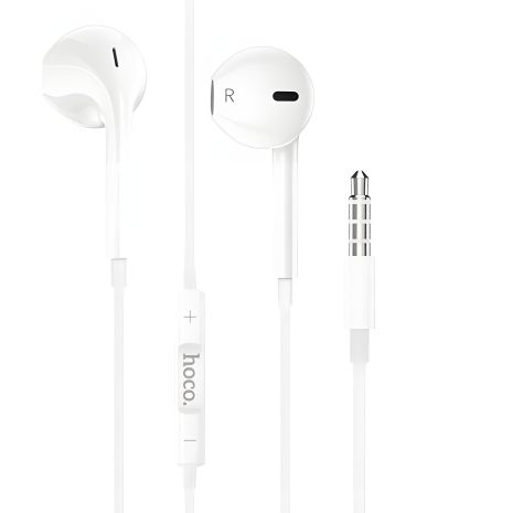 Навушники HOCO M80 дротові, Original series earphones display, 3.5 mm, 1.2m, білий (Комплект 20шт) Навушники HOCO M80 дротові, Original series earphones display, 3.5 mm, 1.2m, білий (Комплект 20шт)