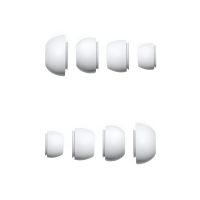 AirPods Pro 1-2 Ear Tips Set, 4pcs (XS, S, M, L), Silicone, White