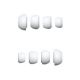 AirPods Pro 1-2 Ear Tips Set, 4pcs (XS, S, M, L), Silicone, White