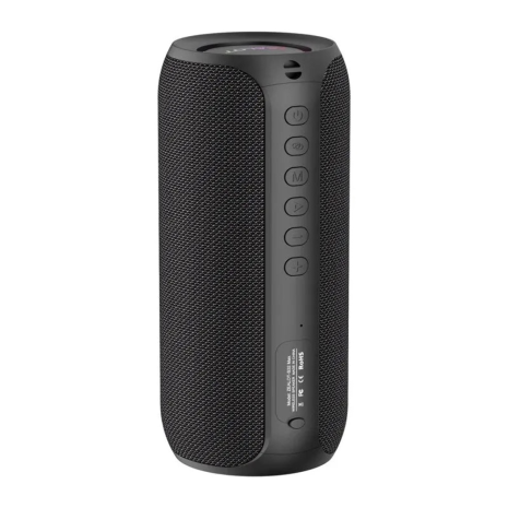 Портативна Bluetooth колонка ZEALOT S32 Max з LED підсвічуванням, 20W, TWS, BT5.2, USB, AUX, TF, 3600mAh, 4h, black