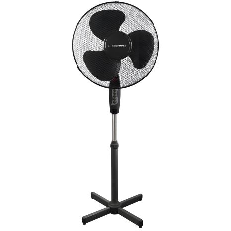 Підлоговий вентилятор Esperanza Black, 220V, 50W, EHF001KK