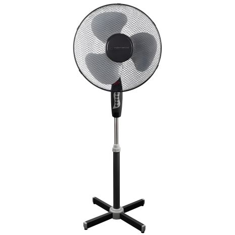 Esperanza Stand Fan, 220V, 50W, Black-Grey, EHF001KE