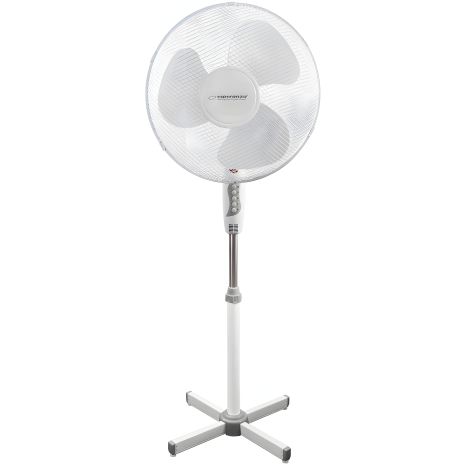 Esperanza Stand Fan, 220V, 50W, White, EHF001WW