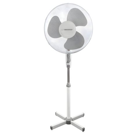 Підлоговий вентилятор Esperanza White-Grey, 220V, 50W, EHF001WE