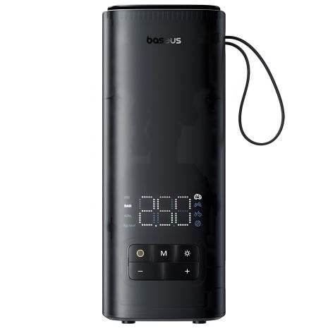 Baseus SuperMini Mega Series автокомпрессор (двойной цилиндр) черный Baseus SuperMini Mega Series автокомпрессор (двойной цилиндр) черный