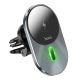 Автотримач Hoco CA91 Magic magnetic wireless fast charging, 15W, сірий