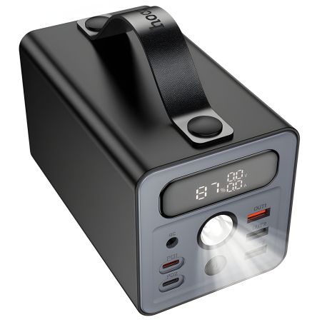 Повербанк Hoco J138 Distant, 22.5W, PD20W, 12V, багатофункціональний, 60000mAh, Black Повербанк Hoco J138 Distant, 22.5W, PD20W, 12V, багатофункціональний, 60000mAh, Black