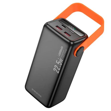 Повербанк BOROFONE BBJ66 Magnifico, 22.5W, PD20W, 40000mAh, Black