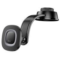 Автодержатель Hoco HW31 магнитный с беспроводной зарядкой 15W black metal gray