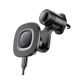 Автотримач Hoco HW30 магнітний з бездротовою зарядкою, 15W, black metal gray