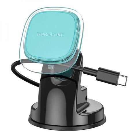 Автотримач Borofone BH82 Clear magnetic Бірюзовий