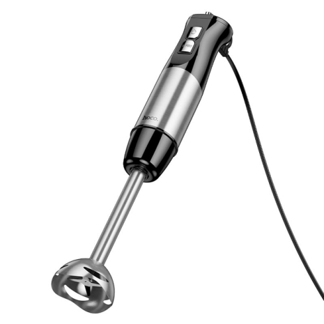 Ручний блендер HOCO HE31 6-in-1 handheld blender | 1000W, 5 mode, 500+600ml cap | silver Ручний блендер HOCO HE31 6-in-1 handheld blender | 1000W, 5 mode, 500+600ml cap | silver
