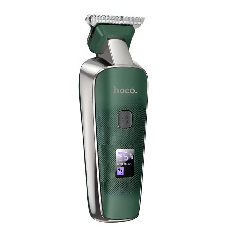 Hoco HP23 Машинка для стрижки волосся, 7000rpm, 600mAh, 1.5h, Green