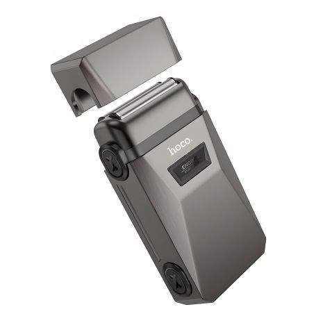 Електробритва Hoco HP31 шейвер, IPX7, 8500rpm, 350mAh, 35min, металевий сірий Електробритва Hoco HP31 шейвер, IPX7, 8500rpm, 350mAh, 35min, металевий сірий