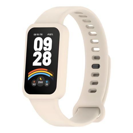 Ремешок для Xiaomi Mi Band 9 Активный Спокойный Белый Дизайн Оригинал