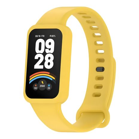 Ремешок для Xiaomi Mi Band 9 Активный Желтый Дизайн Оригинал