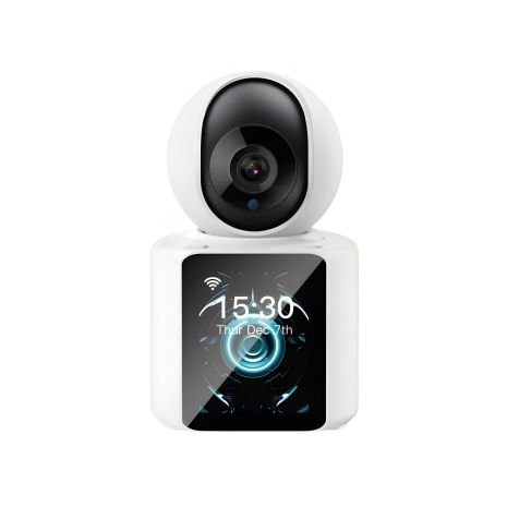 Смарт-камера XO CR03 з двостороннім відео, FullHD, TF до 128GB, Wi-Fi, Type-C, біла