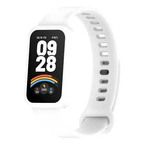 Ремінець для Xiaomi Mi Band 9 Active Оригінальний Дизайн Білий