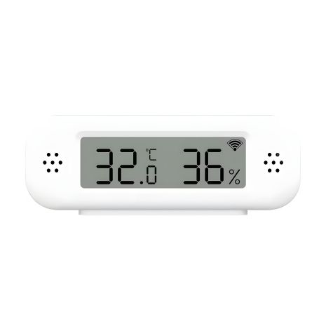 TH02 Pro Датчик температуры и влажности с дисплеем / Wi-Fi / SmartLife / Tuya / белый