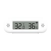 Температури та вологості датчик TH02 Pro з РК-дисплеєм, Wi-Fi 2.4G, Smart Life, Tuya Smart, 2хААА, White