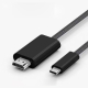 Кабель-адаптер Type-C to HDMI 4K 30Hz, 2K 75Hz 1.8m, пластик, нейлон, Black (TH001-PN18K-430) Кабель-адаптер Type-C to HDMI 4K 30Hz, 2K 75Hz 1.8m, пластик, нейлон, Black (TH001-PN18K-430)