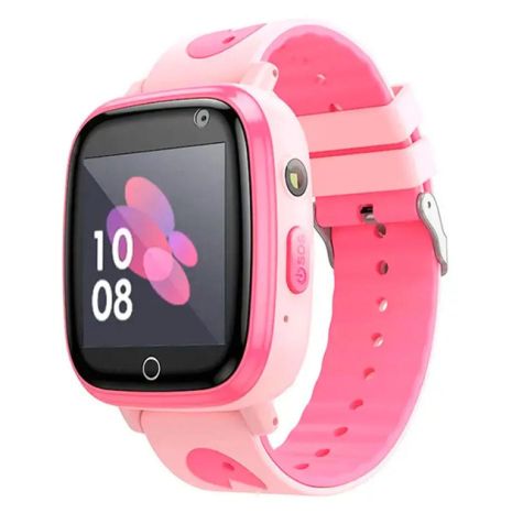 Детские смарт часы Hoco Y100 с функцией звонка pink