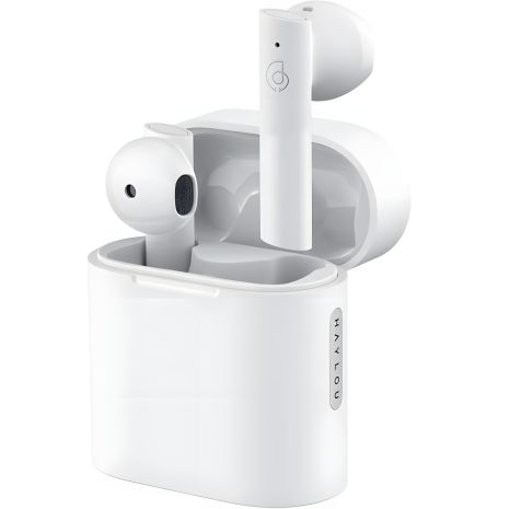 Бездротові навушники TWS Haylou T33 MoriPods, IPX4, ANC, BT5.0, 35mAh, 310mAh, 6h, ЄС білий Бездротові навушники TWS Haylou T33 MoriPods, IPX4, ANC, BT5.0, 35mAh, 310mAh, 6h, ЄС білий