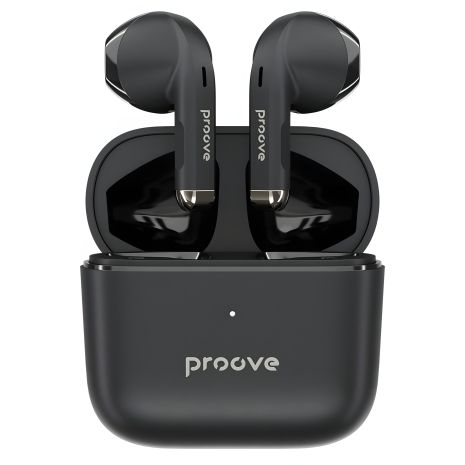 Proove Mainstream бездротові навушники, IPX4, ENC, BT5.3, 40mAh, 400mAh, 4h, TWS чорні UA UCRF Proove Mainstream бездротові навушники, IPX4, ENC, BT5.3, 40mAh, 400mAh, 4h, TWS чорні UA UCRF