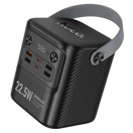 Повербанк Hoco J152 80000mAh 22.5W/ PD 20W black