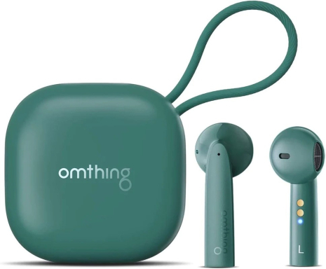 Наушники 1MORE Omthing Air Free Pods TWS (EO005) green UA UCRF