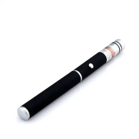 Лазерная указка LP001RKS красный луч на батарейках AAAx2 black-silver