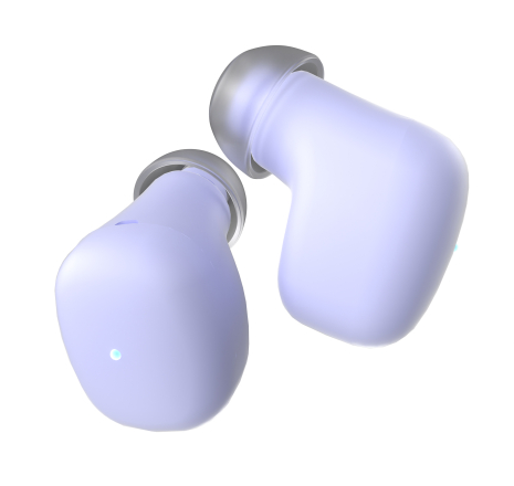 Наушники Bluetooth headset Ergo BS-530 Twins Nano 2 Violet UA UCRF