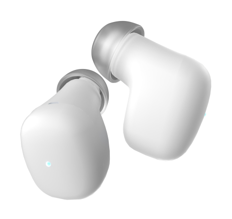 Наушники Bluetooth headset Ergo BS-530 Twins Nano 2 White UA UCRF