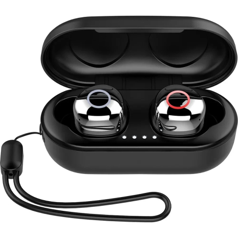 Наушники Bluetooth Earbuds Pixus Storm TWS 5.0 Black UA UCRF Наушники Bluetooth Earbuds Pixus Storm TWS 5.0 Black UA UCRF