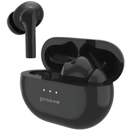 Наушники Proove Woop with ANC TWS black Bluetooth Earphones UA UCRF