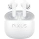 Наушники Pixus Band TWS 5.3 white Bluetooth Earbuds UA UCRF