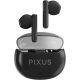 Навушники Pixus Spase, TWS, BT5.3, 80mAh/480mAh, 6h чорний UA UCRF