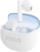 Навушники Pixus Spase, TWS, BT5.3, 80mAh/480mAh, 6h білий UA UCRF