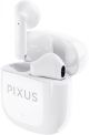 Навушники Pixus Muse, TWS, BT5.3, 37mAh/320mAh, 5h білий UA UCRF