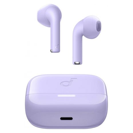 Anker SoundCore K20i Бездротові TWS навушники, IPX5, ENC, BT5.3, 6h, Purple UA UCRF Anker SoundCore K20i Бездротові TWS навушники, IPX5, ENC, BT5.3, 6h, Purple UA UCRF