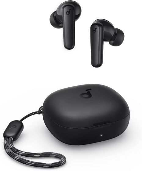 Anker SoundCore R50i Бездротові TWS навушники, IPX5, ENC, BT5.3, 10h, Black UA UCRF Anker SoundCore R50i Бездротові TWS навушники, IPX5, ENC, BT5.3, 10h, Black UA UCRF